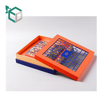 Caja plegable de cartón rígido y plano Caja de regalo plegable con tapa magnética